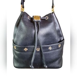 CCO EUC Vintage MCM Bucket Bag